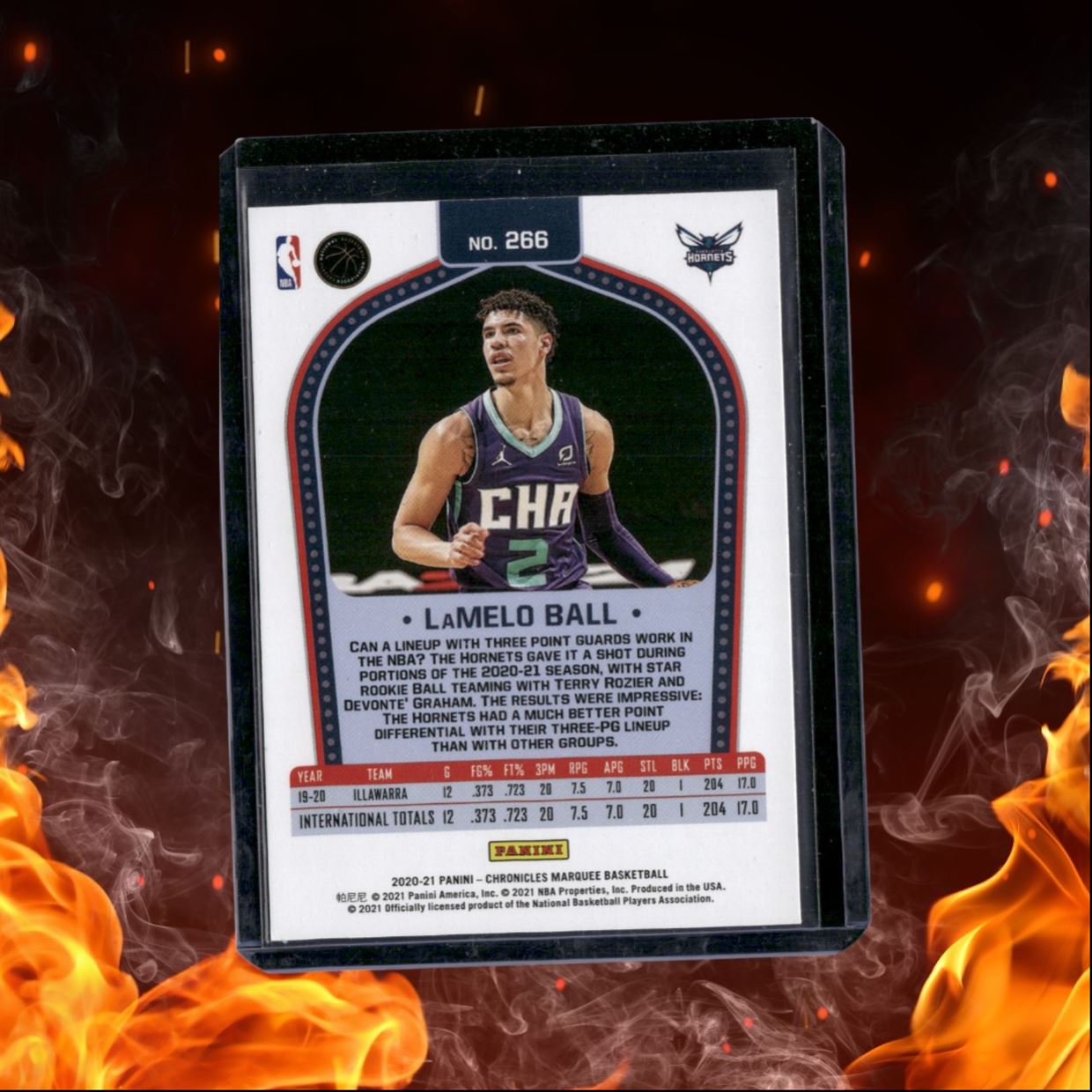 2020-21 Panini Chronicles LaMelo Ball Marquee Rookie #266