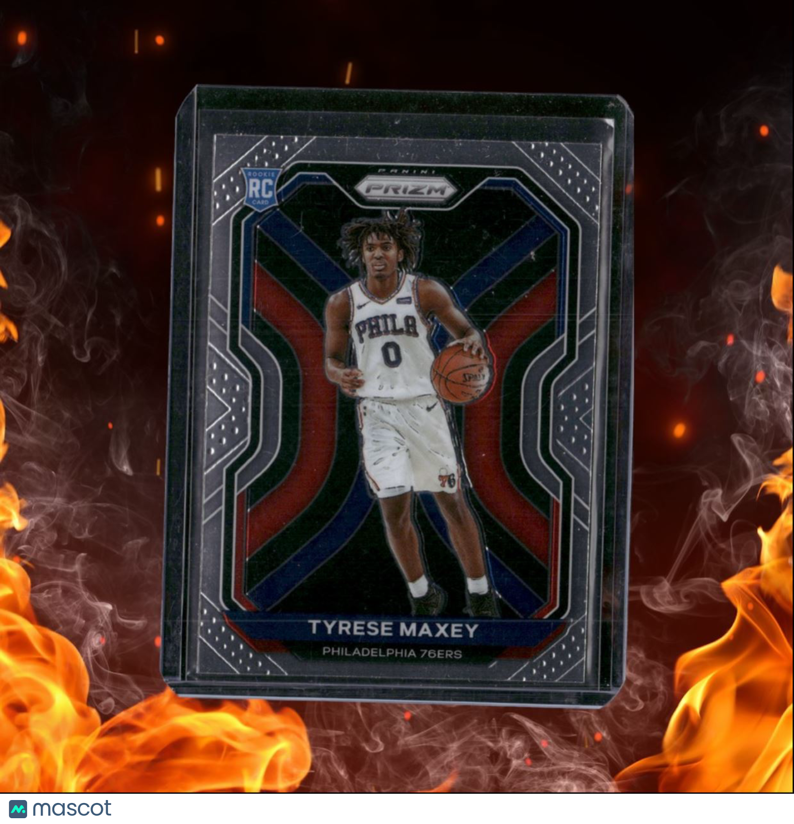 2020-21 Panini Prizm Tyrese Maxey Rookie #256