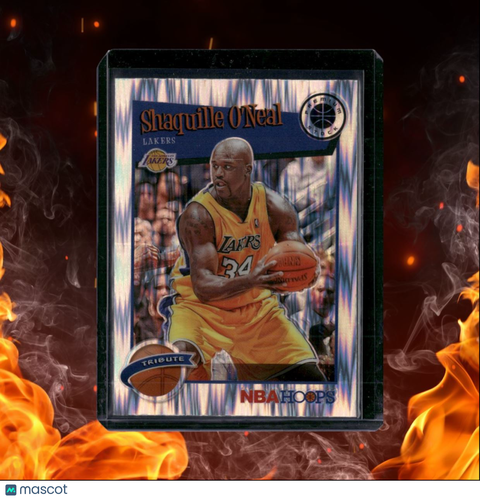 2019-20 Panini Hoops Premium Stock Shaquille O'Neal Shock (B) #283