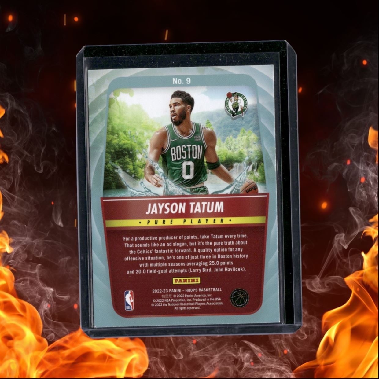 2022-23 Panini Hoops Jayson Tatum Pure Players #9