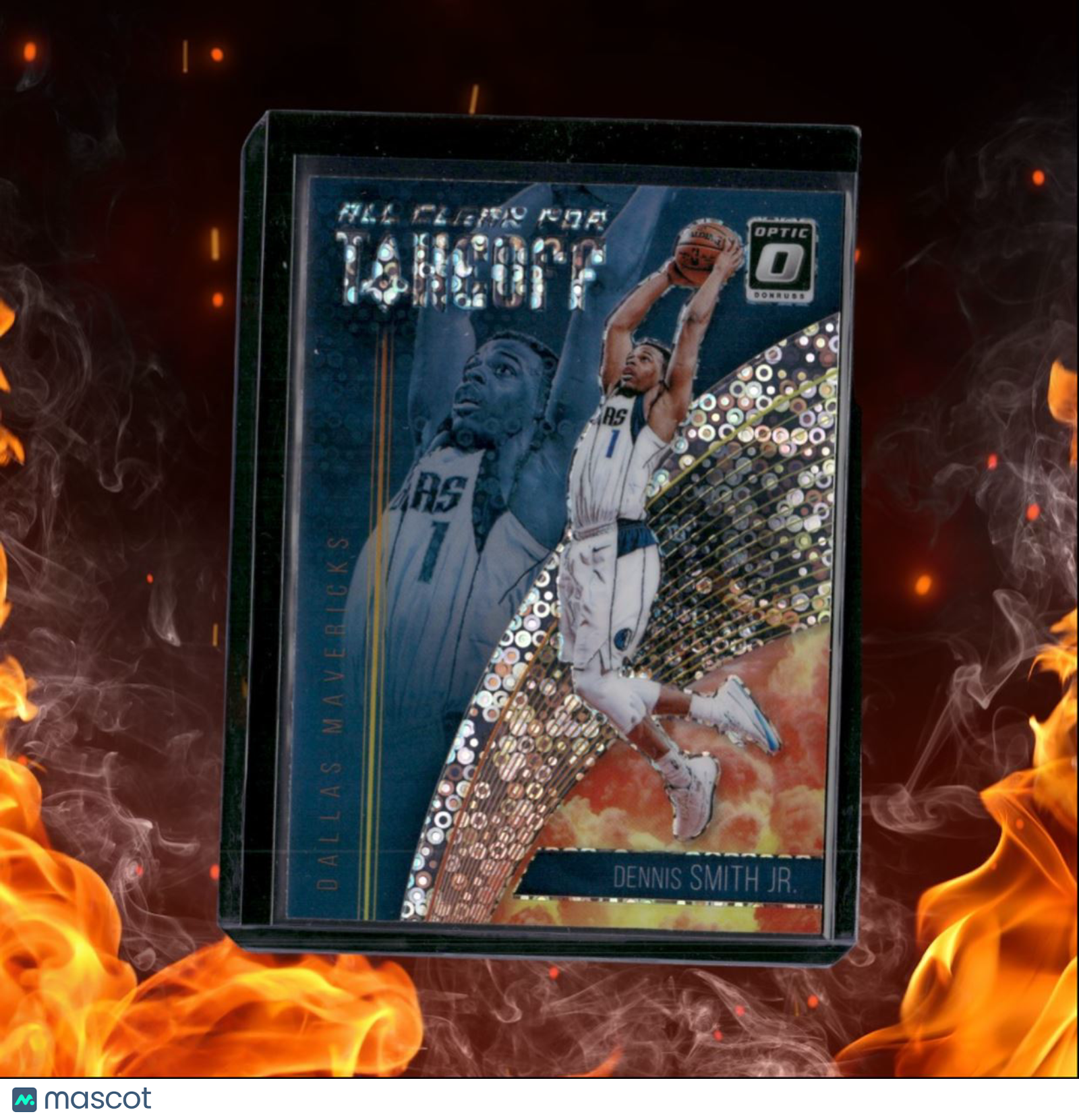 2018-19 Donruss Optic Dennis Smith Jr. All Clear For Takeoff Fast Break Prizm