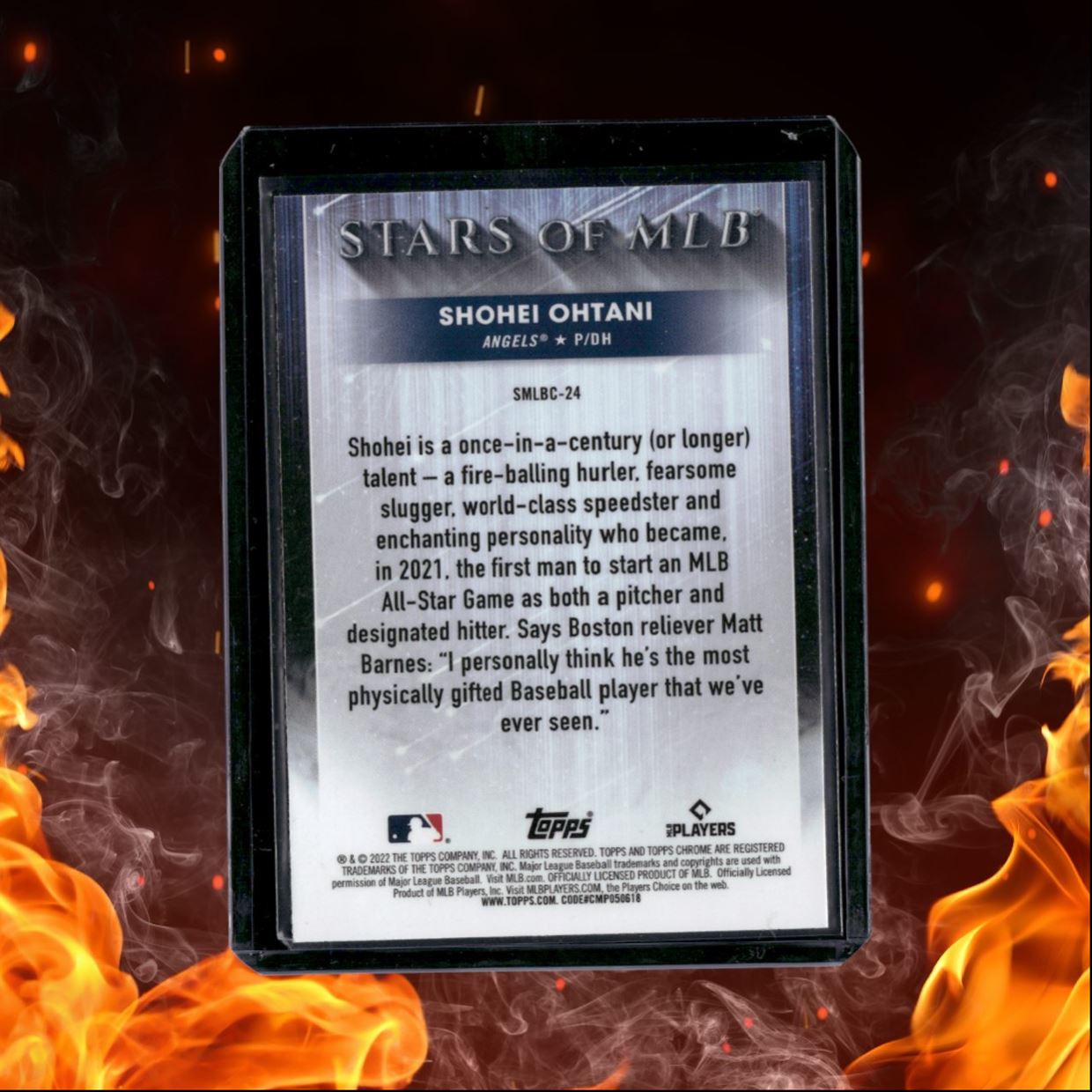 2022 Topps Chrome Shohei Ohtani Stars of MLB #SMLBC-24