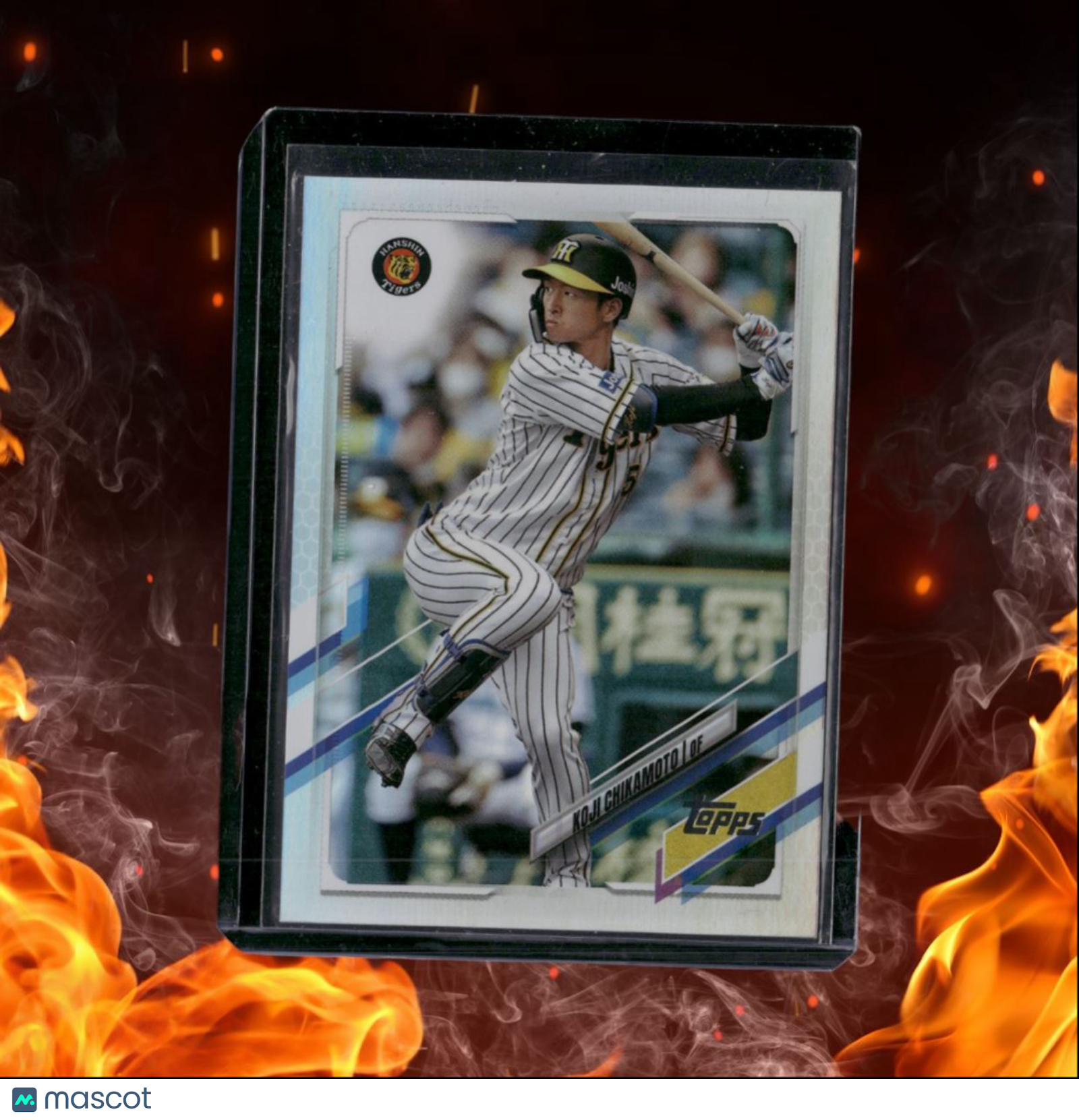 2021 Topps Nippon Pro Koji Chikamoto Rainbow Foil 130/150 #107
