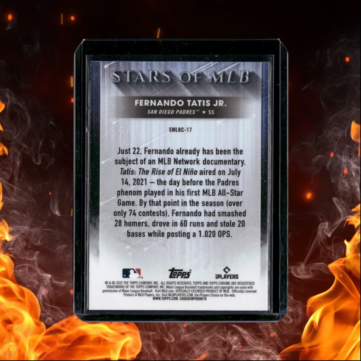 2022 Topps Chrome Fernando Tatis Jr. Stars of MLB #SMLBC-17