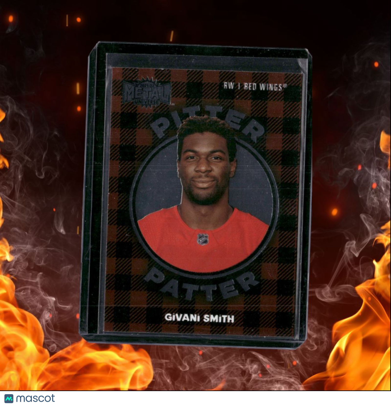 2021-22 SkyBox Metal Universe Givani Smith Pitter Patter SP #PP-9