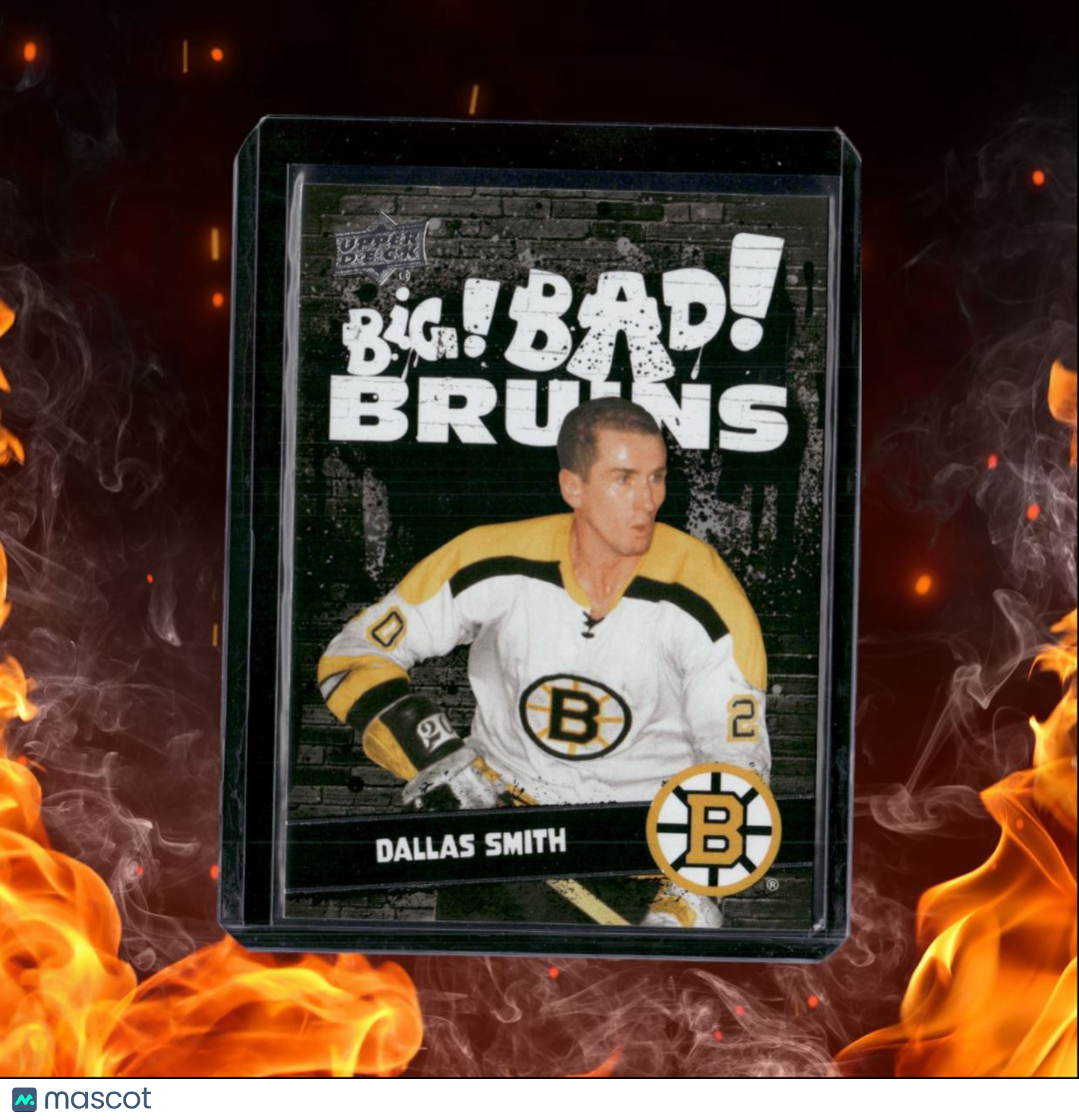 2023-24 Upper Deck Boston Bruins Centennial Dallas Smith Big! Bad! Bruins #197