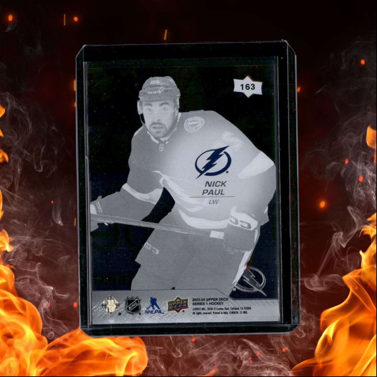 2023-24 Upper Deck Nick Paul Clear Cut #163