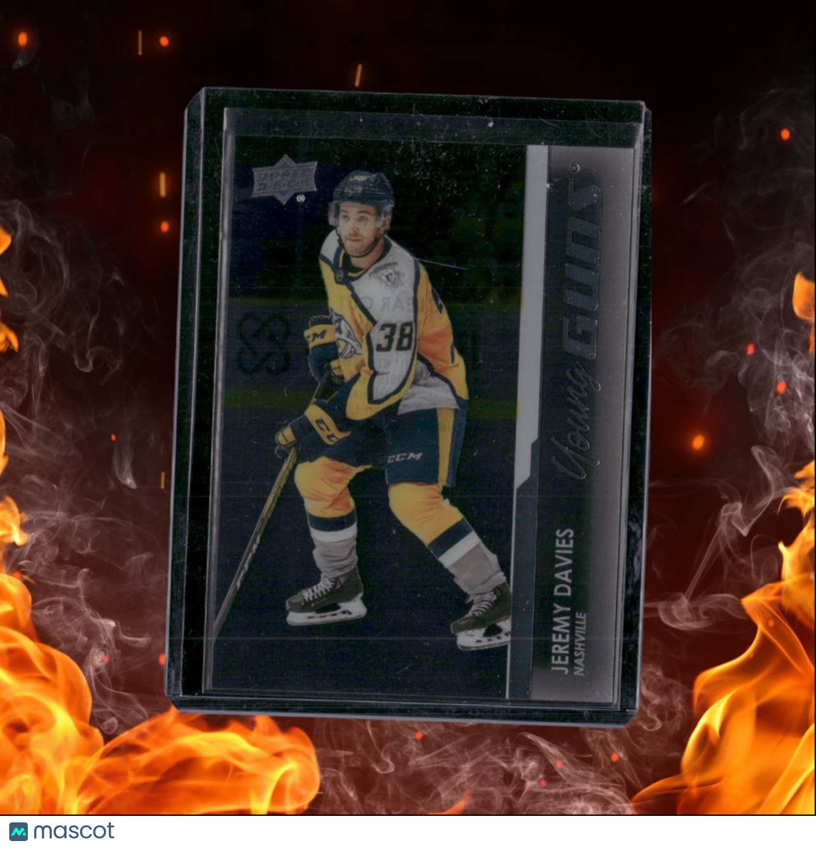 2021-22 Upper Deck Jeremy Davies Clear Cut Young Guns SSP Case Hit Rookie #237