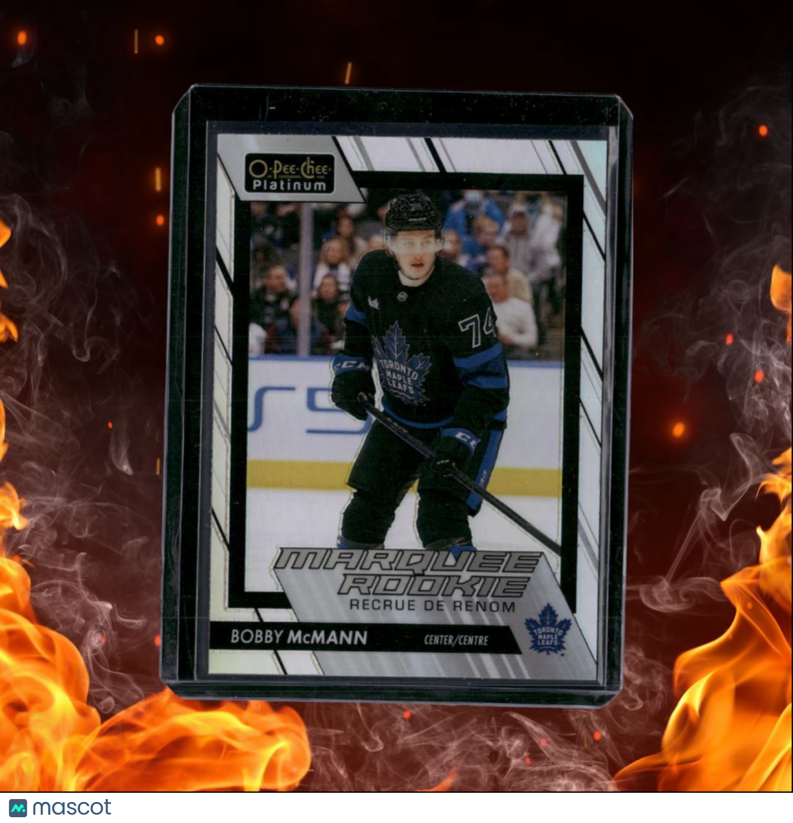 2023-24 O-Pee-Chee Platinum Bobby McMann Rainbow Marquee Rookie #255