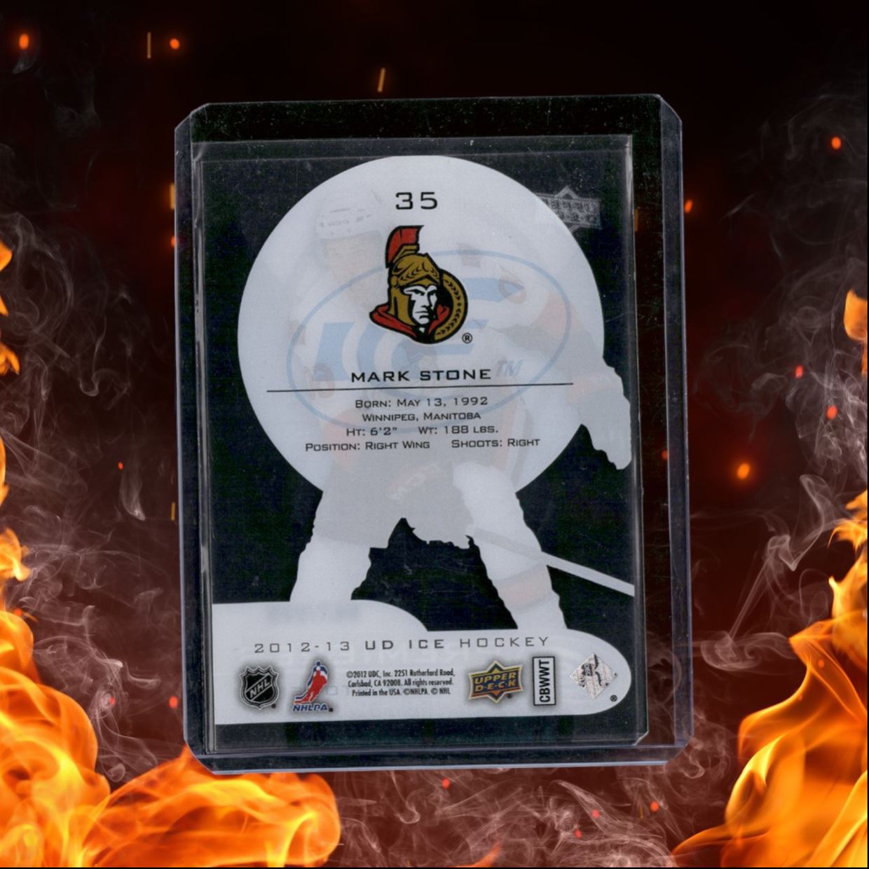 2012-13 Upper Deck Ice Mark Stone Ice Premieres Rookie 667/999 #35