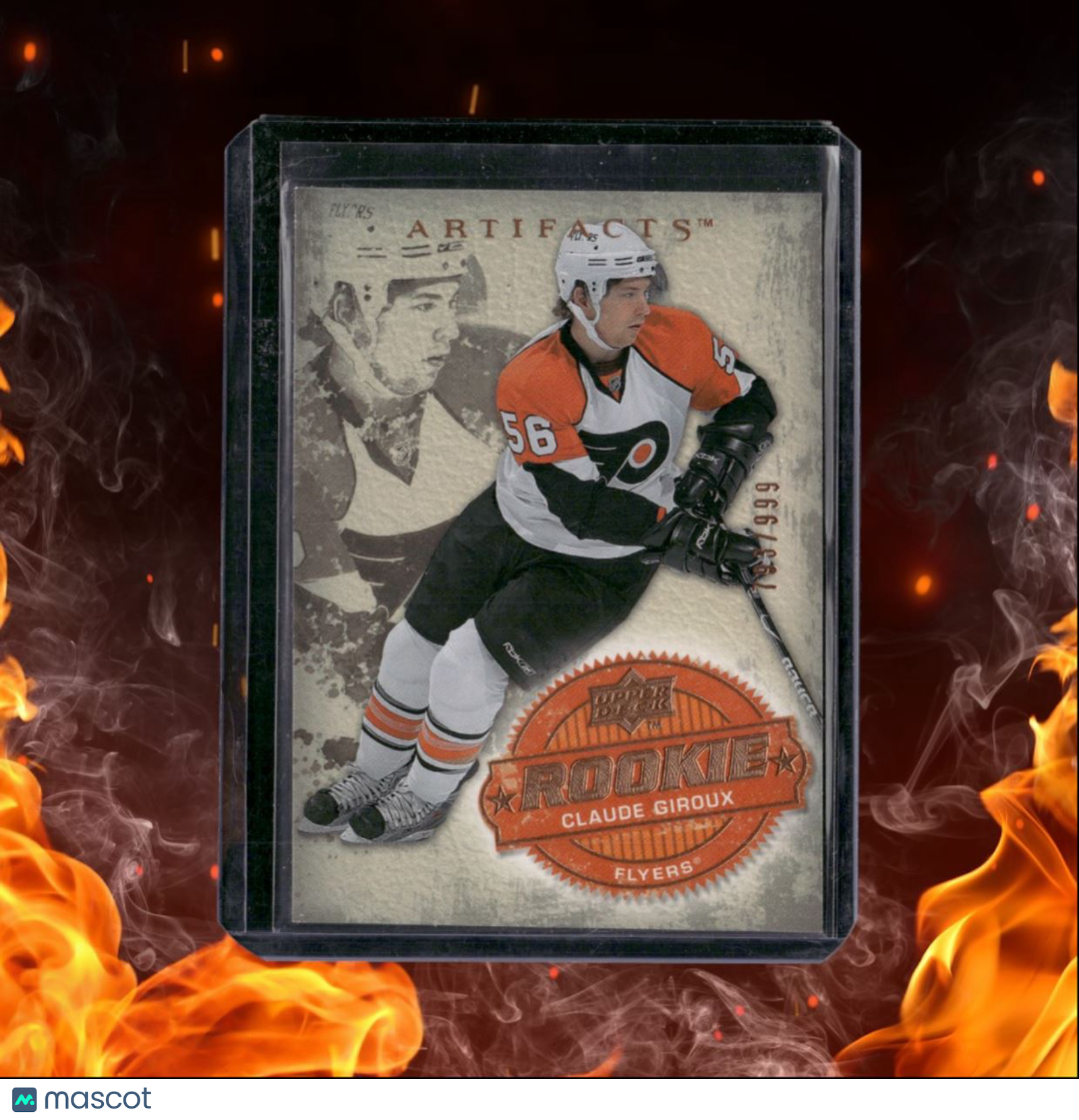 2008-09 Upper Deck Artifacts Claude Giroux Rookie 793/999 #204