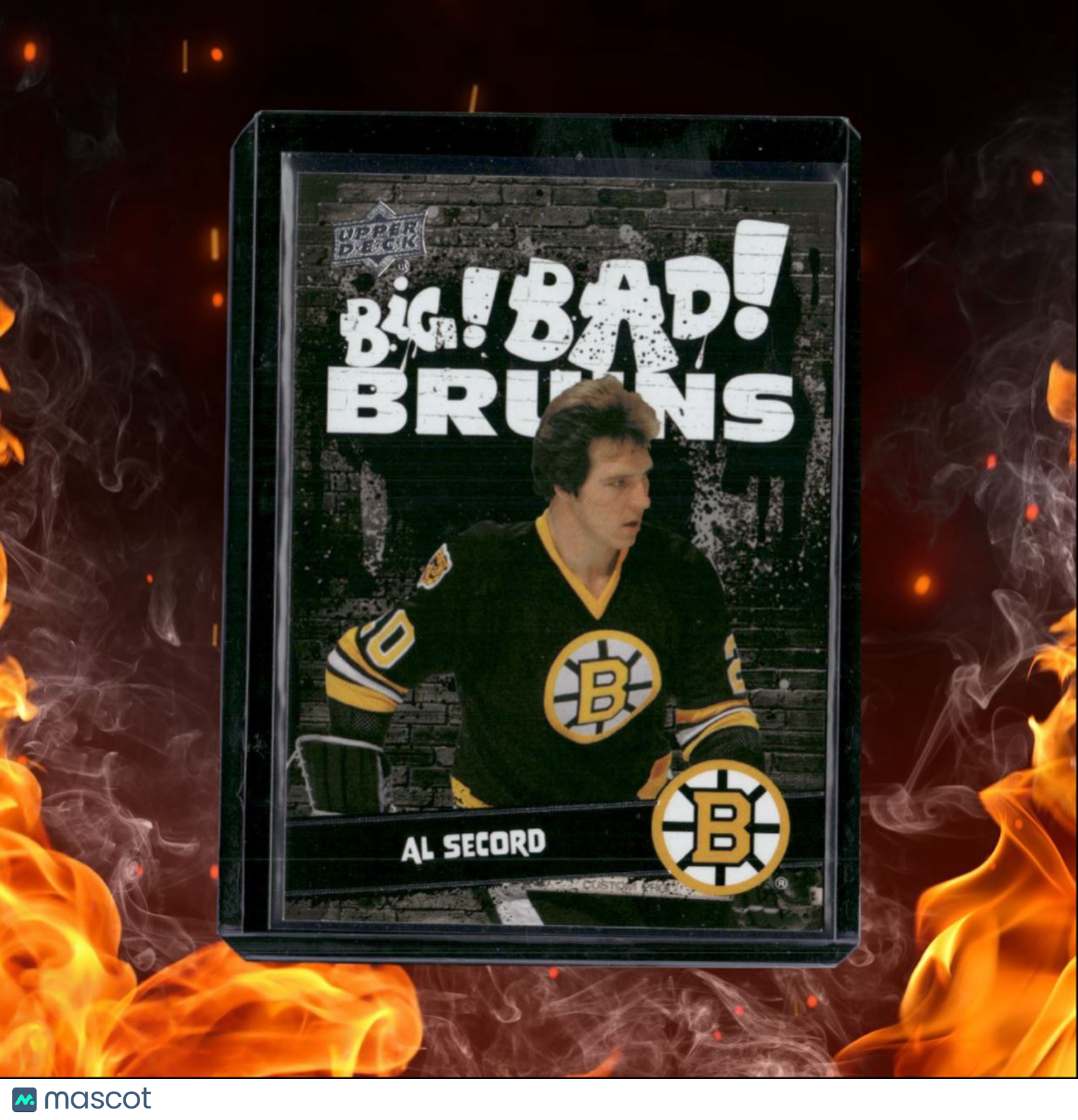 2023-24 Upper Deck Boston Bruins Centennial Al Secord Big! Bad! Bruins #186
