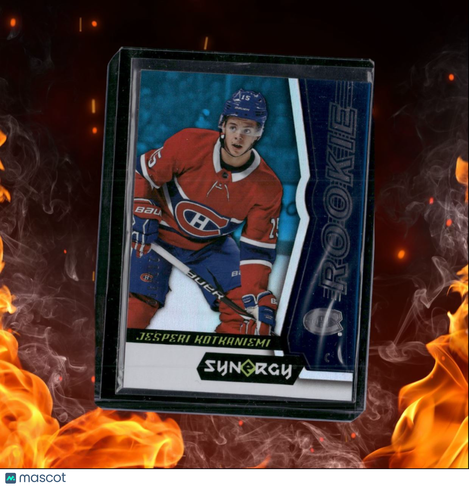 2018-19 Upper Deck Synergy Jesperi Kotkaniemi Blue Rookie 202/399 #96