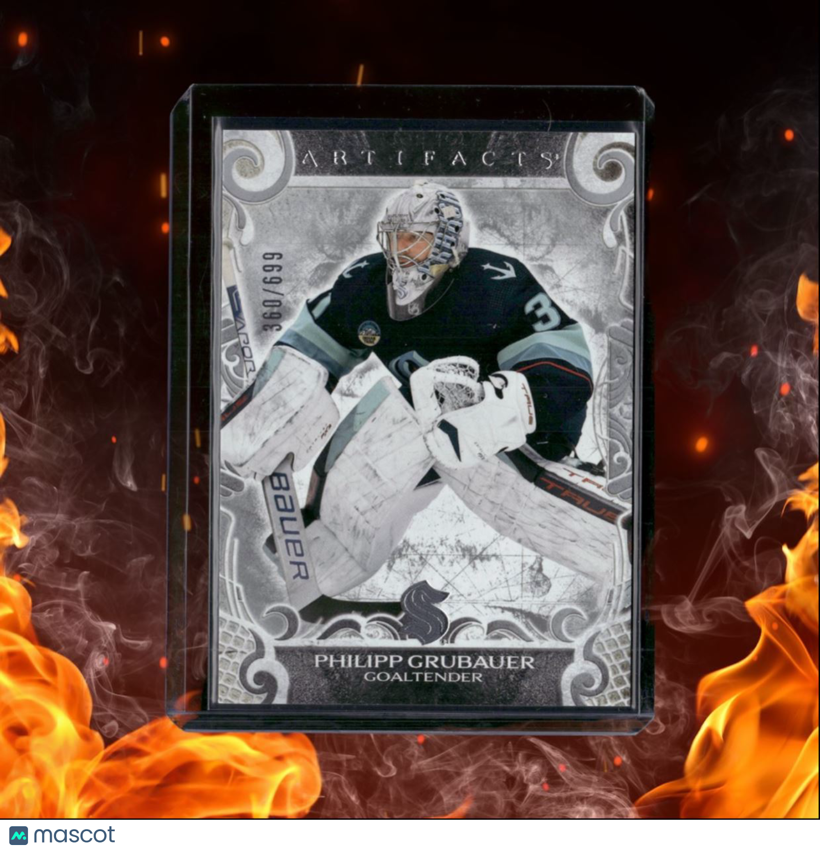 2024-25 Upper Deck Artifacts Philipp Grubauer Silver 360/699 #108