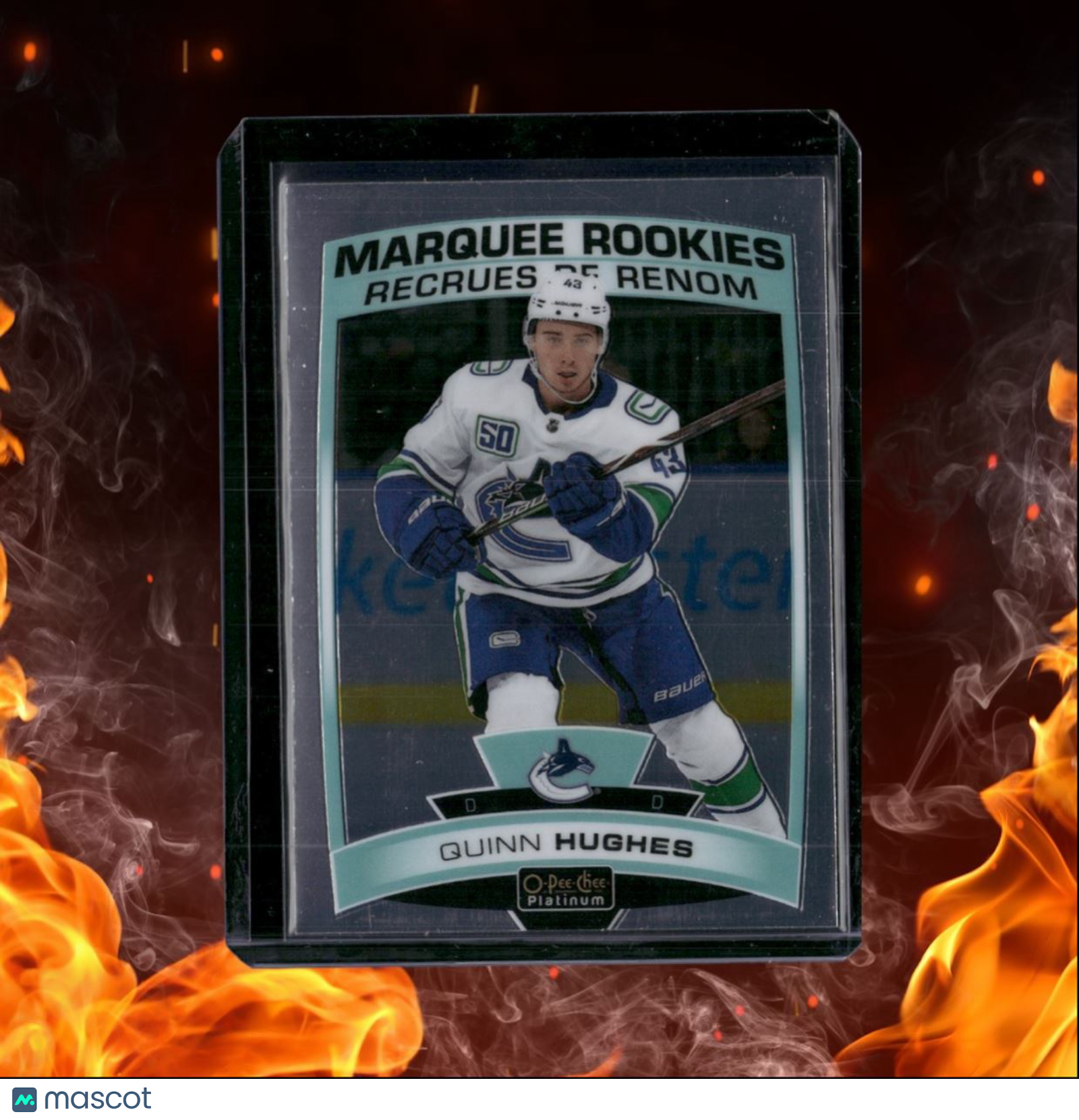 2019-20 O-Pee-Chee Platinum Quinn Hughes Marquee Rookie #190