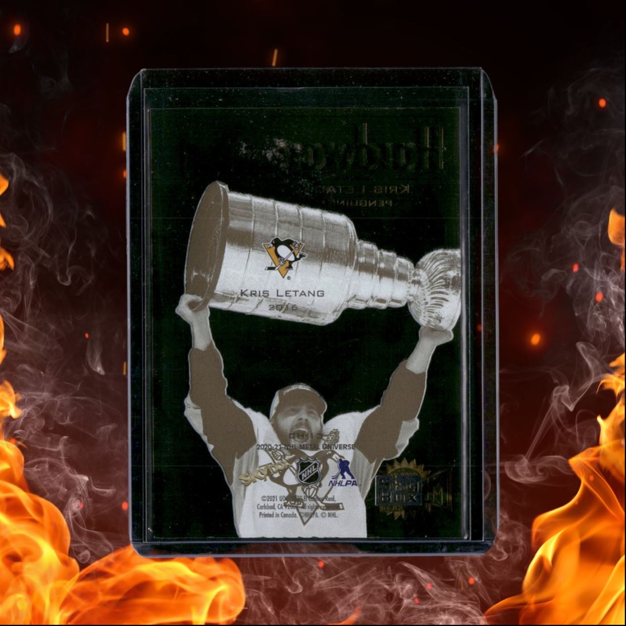 2020-21 Skybox Metal Universe Kris Letand Hardware Acetate #CH-13