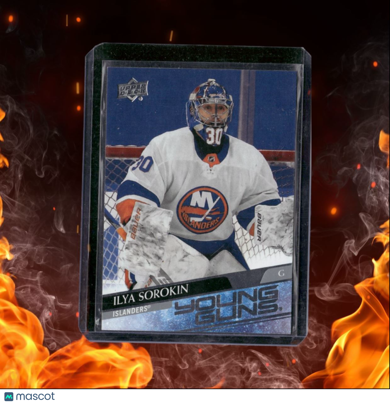 2020-21 Upper Deck Ilya Sorokin Young Guns Rookie #461