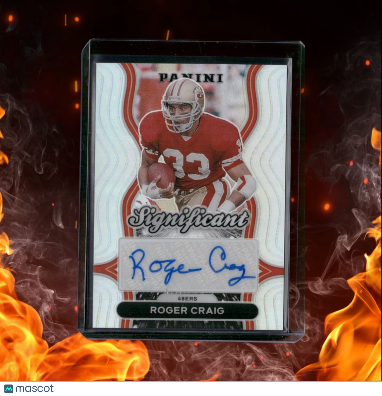 2024 Panini Roger Craig Significant Silver Prizm Auto #SBD-RC
