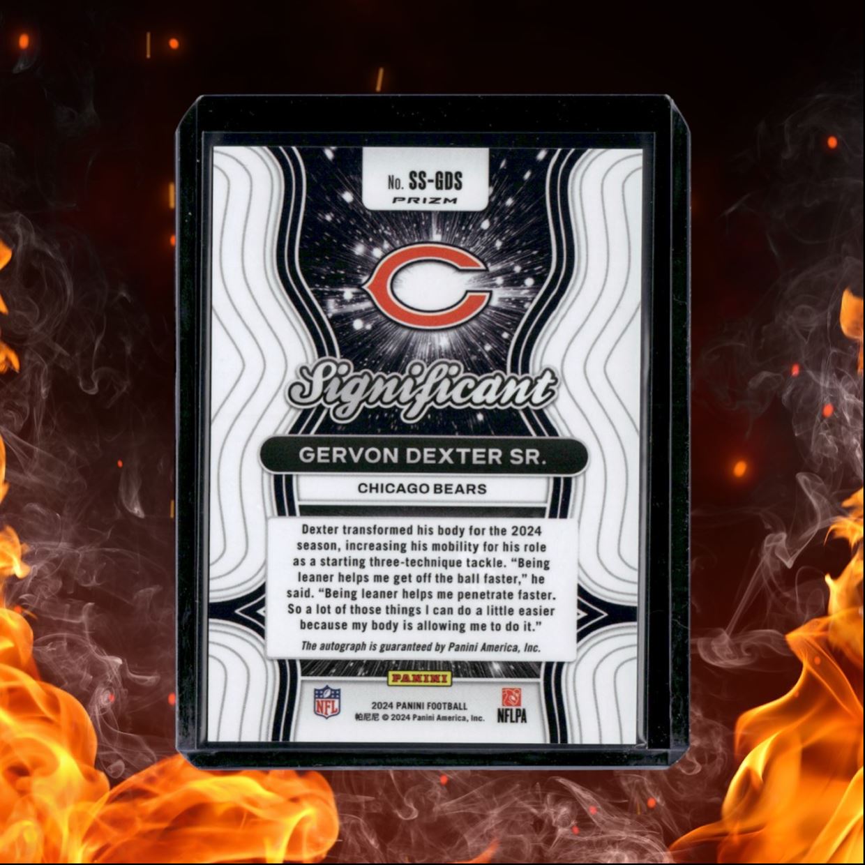 2024 Panini Gervon Dexter Sr. Significant Silver Prizm Auto #PGS-GDE