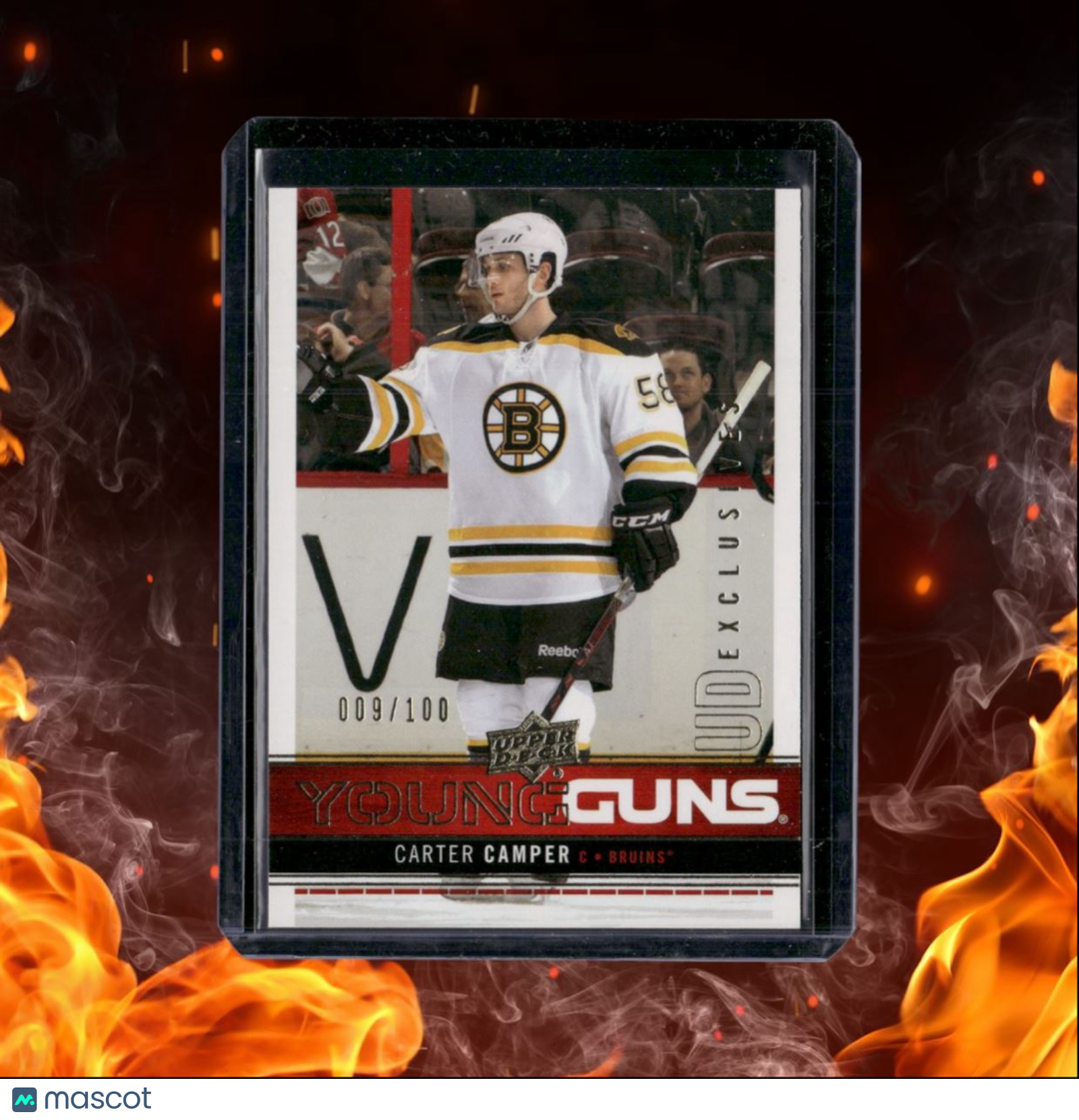 2012-13 Upper Deck Carter Camper Young Guns UD Exclusives Rookie 009/100 #202