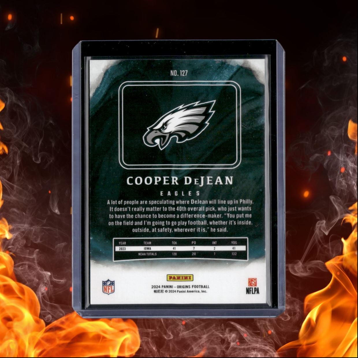 2024 Panini Origins Cooper DeJean Rookie #127