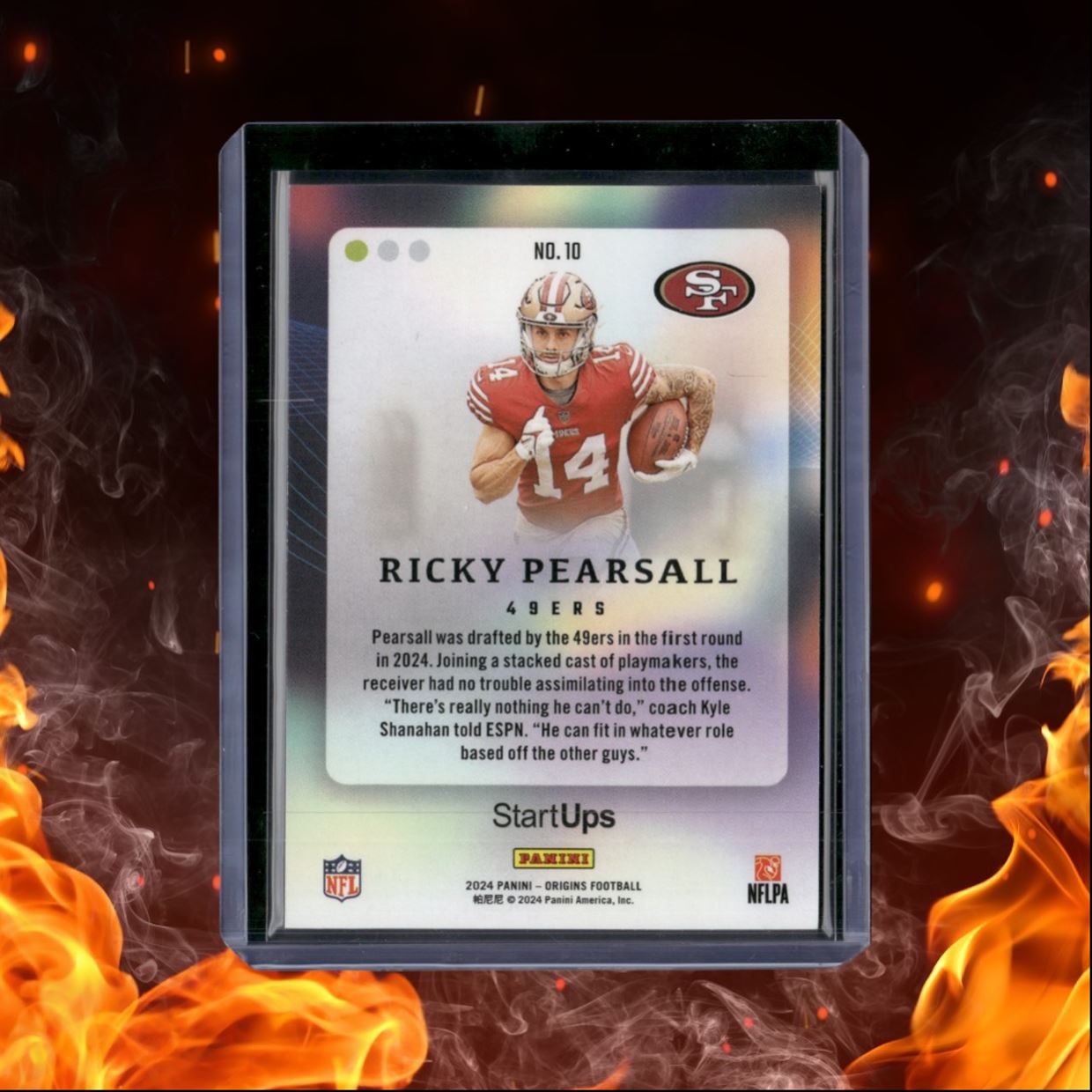 2024 Panini Origins Ricky Pearsall StartUps Rookie #10