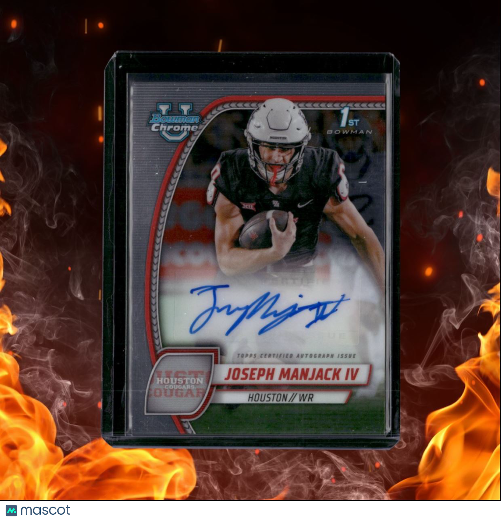 2024 Bowman University Chrome Joseph Manjack IV 1st Auto #PA-JMN