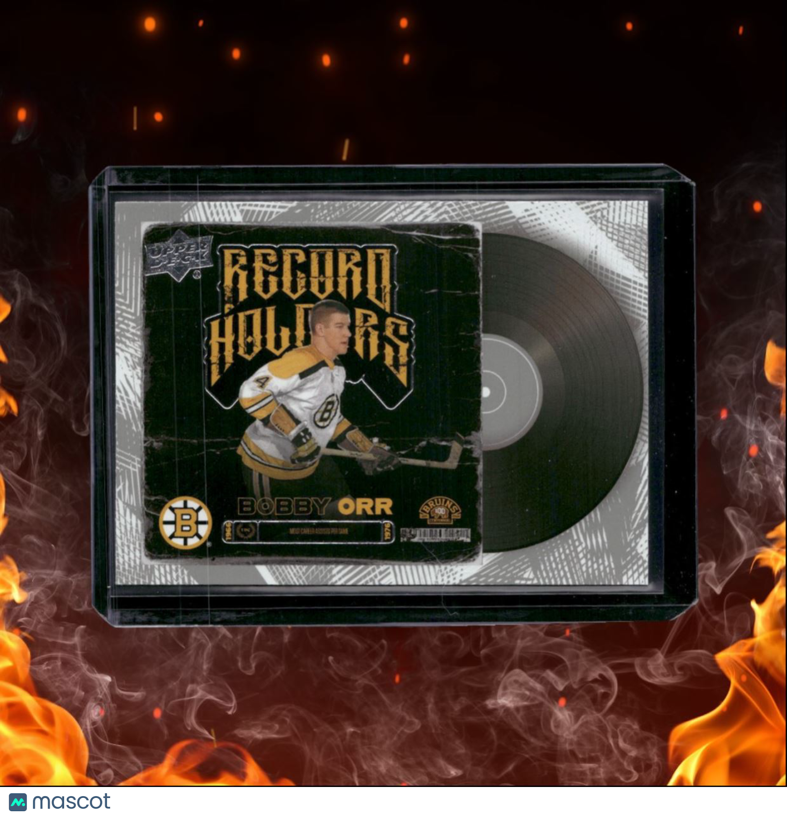 2023-24 Upper Deck Boston Bruins Centennial Bobby Orr Record Holders SP #131