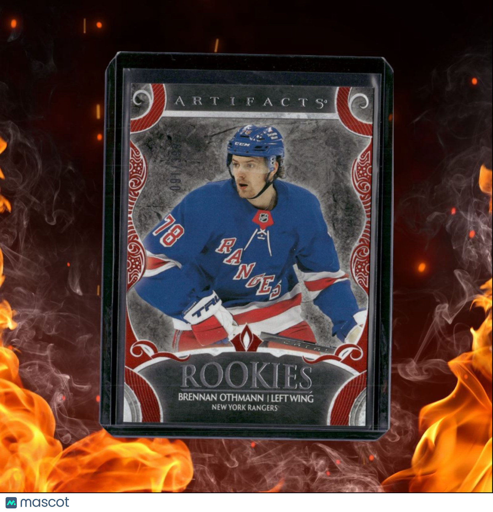 2024-25 Upper Deck Artifacts Brennan Othmann Ruby Rookie 091/399 #ATR-2