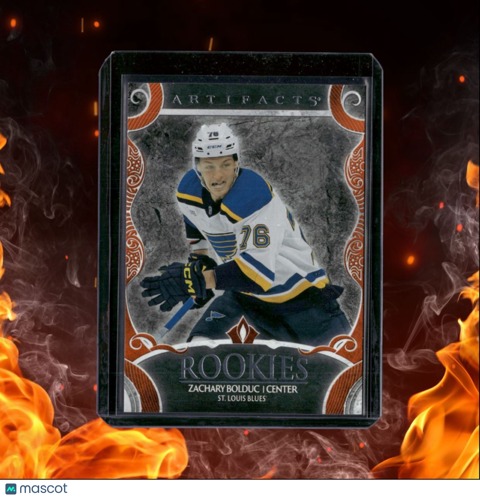 2024-25 Upper Deck Artifacts Zachary Bolduc Orange Rookie 33/75 #A-ZB
