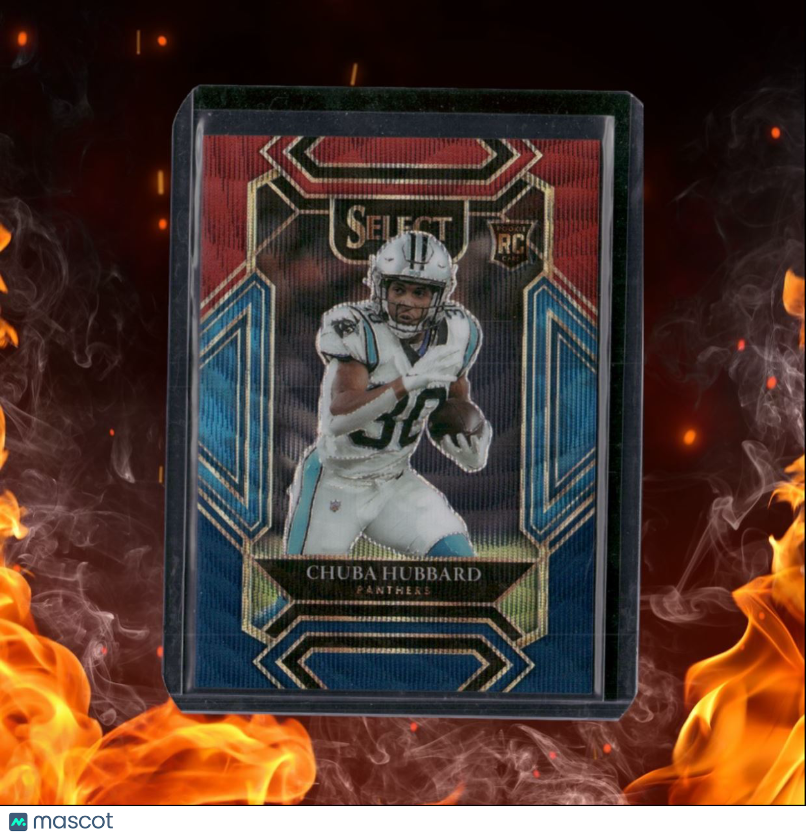 2021 Panini Select Chuba Hubbard Tri-Color Prizm 131/149 #276