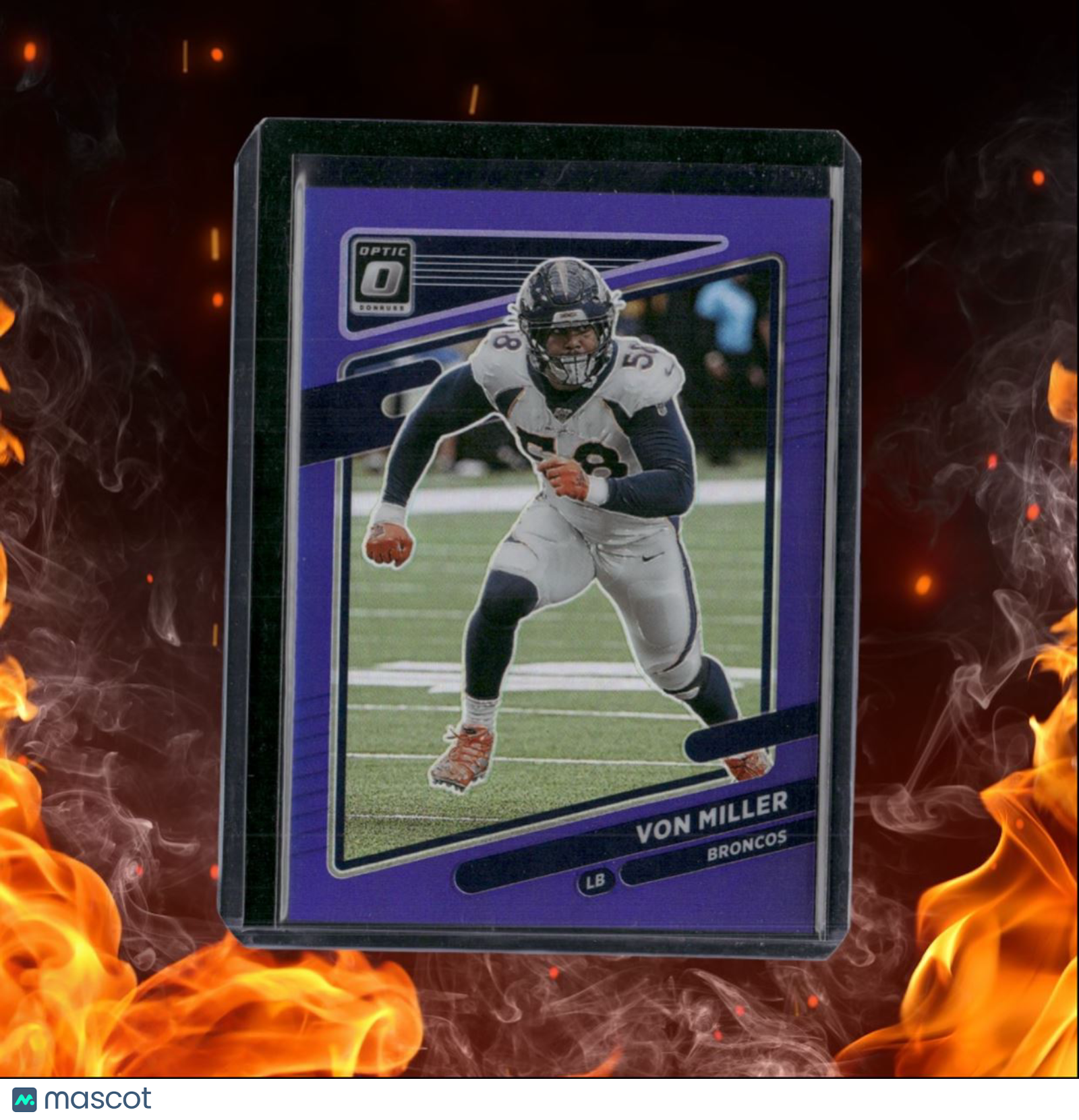 2021 Donruss Optic Von Miller Purple Prizm 47/50 #30