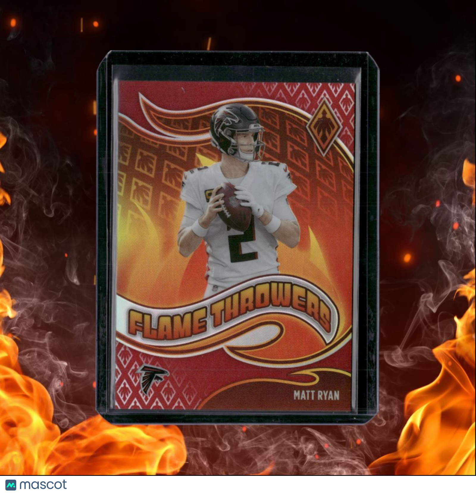2021 Panini Phoenix Matt Ryan Flame Throwers Red 012/199 #FT-20
