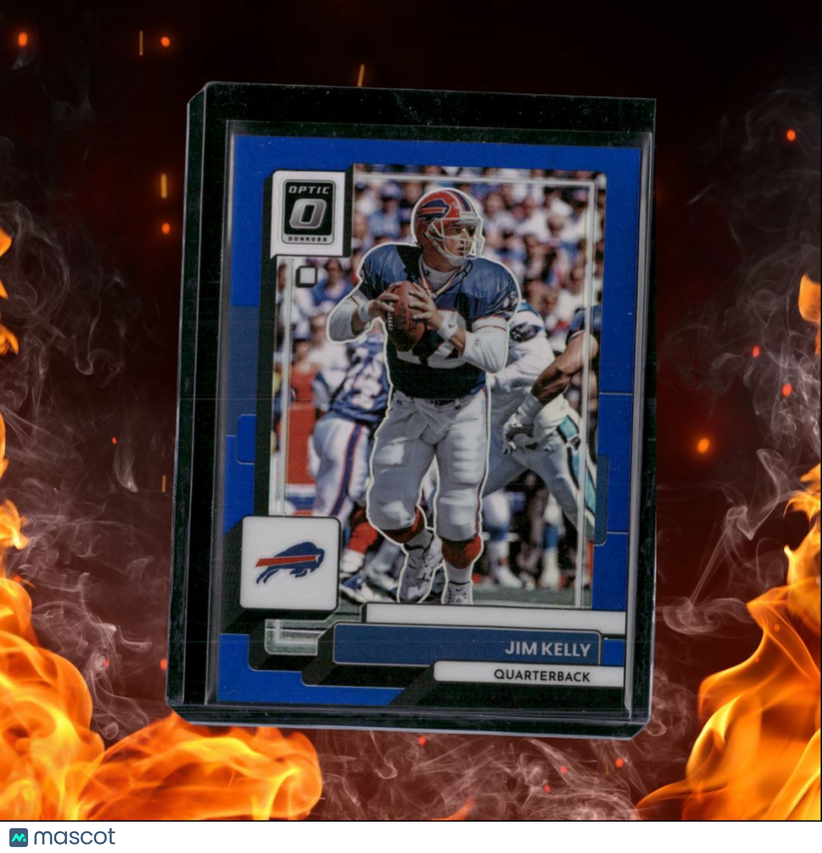 2023 Donruss Optic Jim Kelly Blue Prizm 41/179 #26