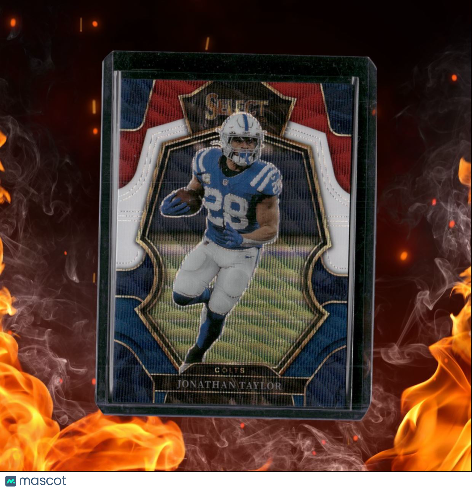 2023 Panini Select Jonathan Taylor Tri-Color Prizm Premier 138/199 #40