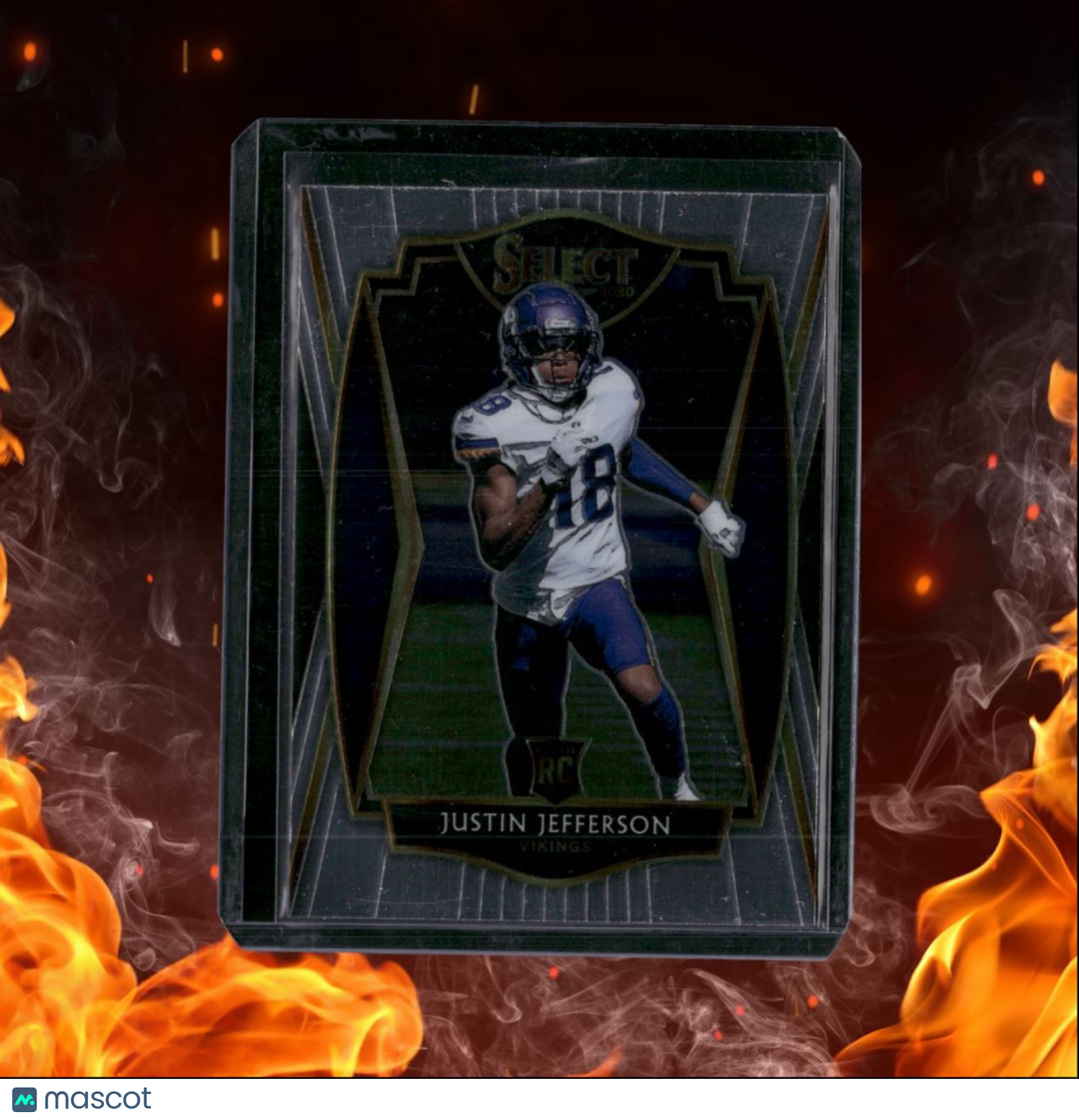 2020 Panini Select Justin Jefferson Premier Rookie #161