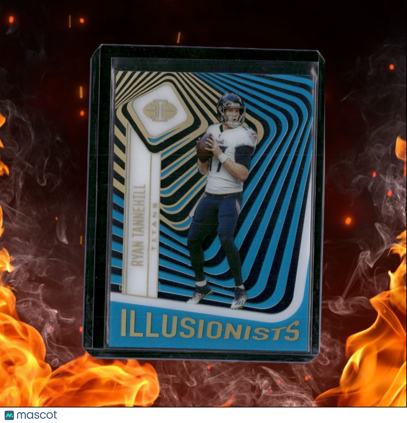 2021 Panini Illusions Ryan Tannehill Illusionists Blue 011/299 #ILL-9