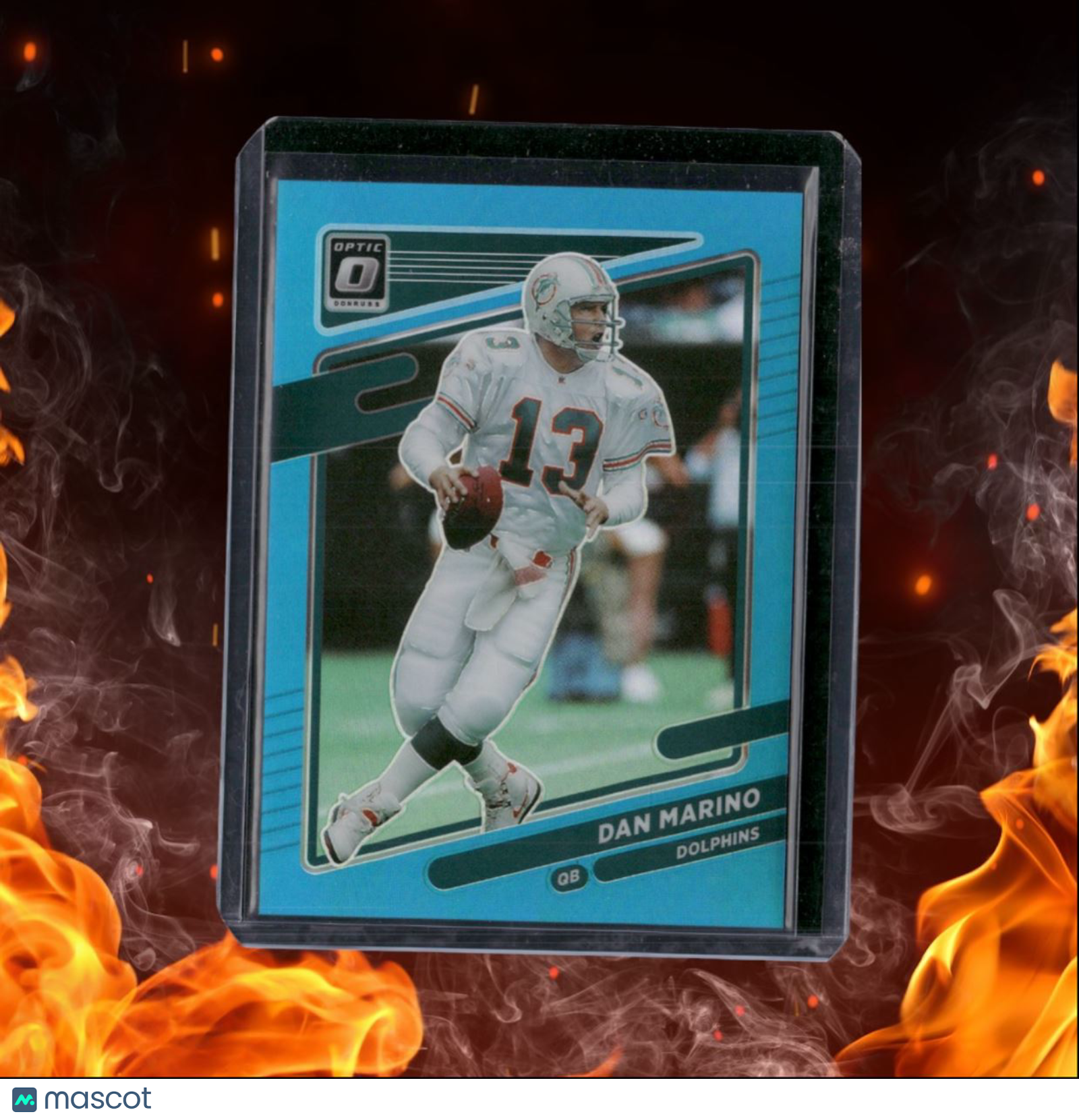 2021 Donruss Optic Dan Marino Aqua Holo Prizm 223/299 #63