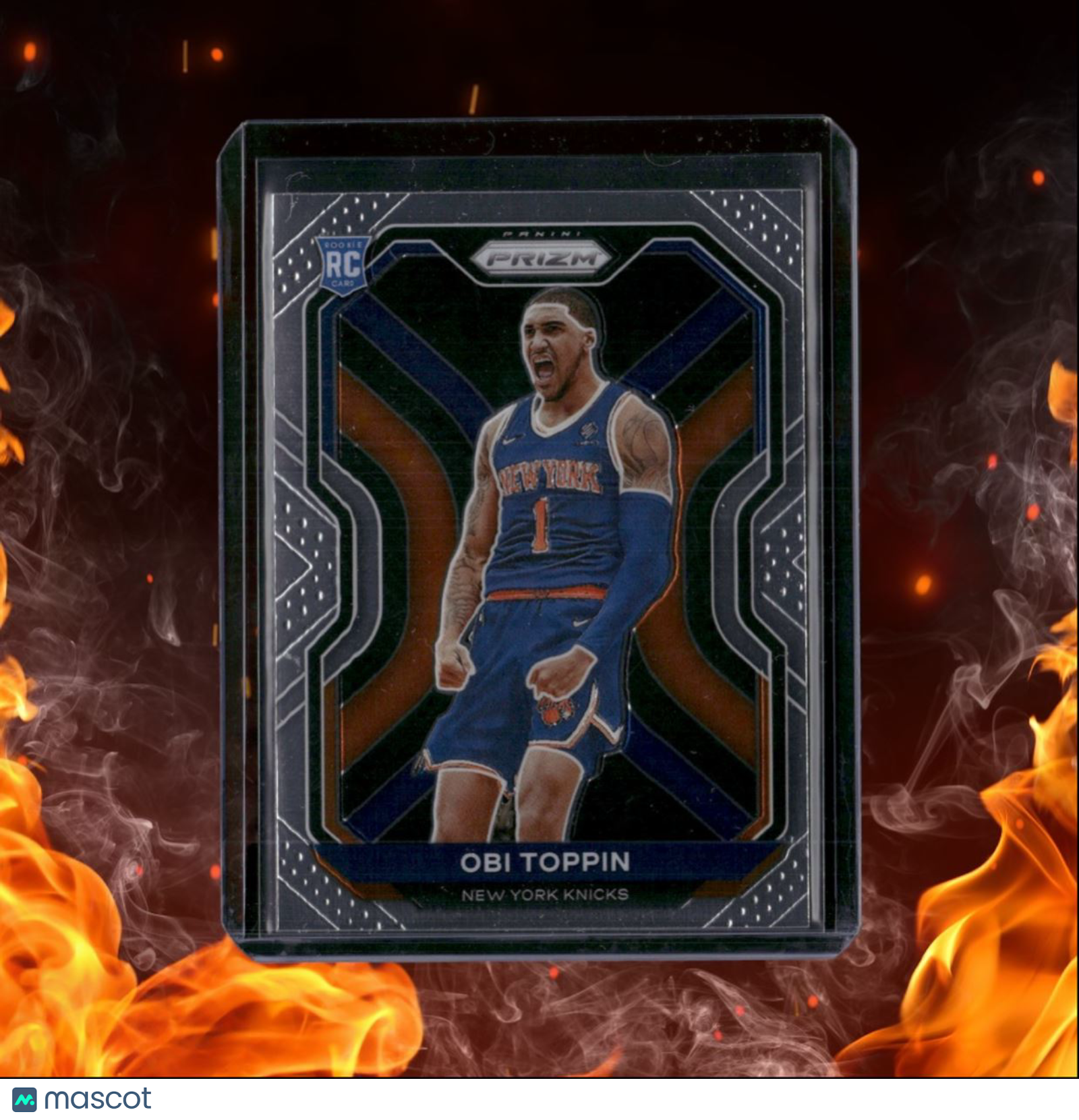 2020-21 Panini Prizm Obi Toppin (F) Rookie #280