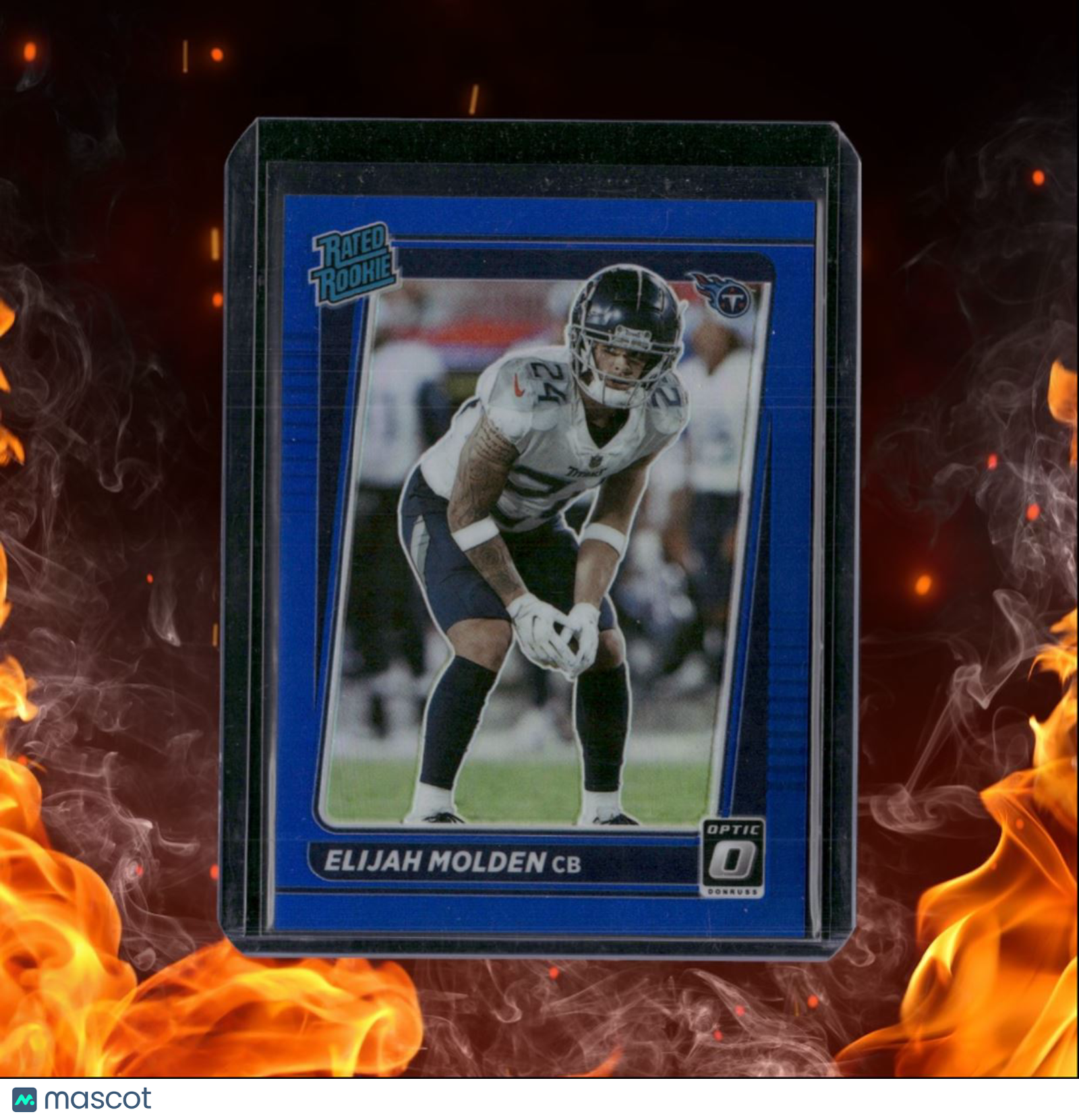 2021 Donruss Optic Elijah Molden Blue Holo Rated Rookie 086/179 #300