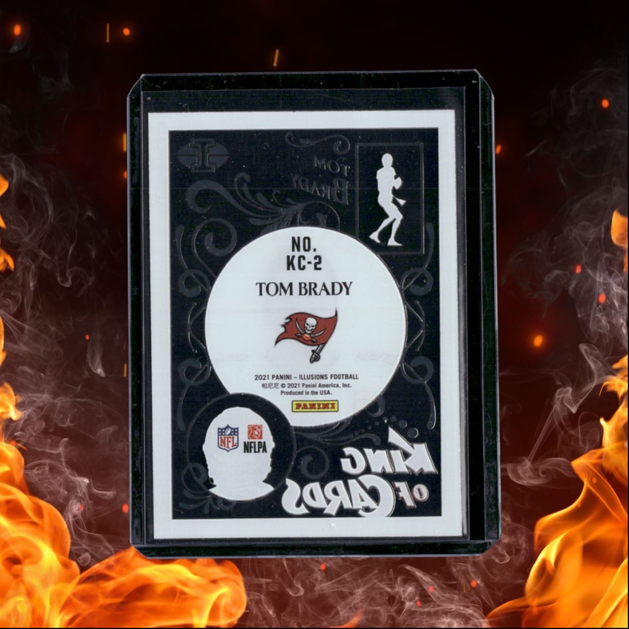 2021 Panini Illusions Tom Brady King of Cards #KC-2