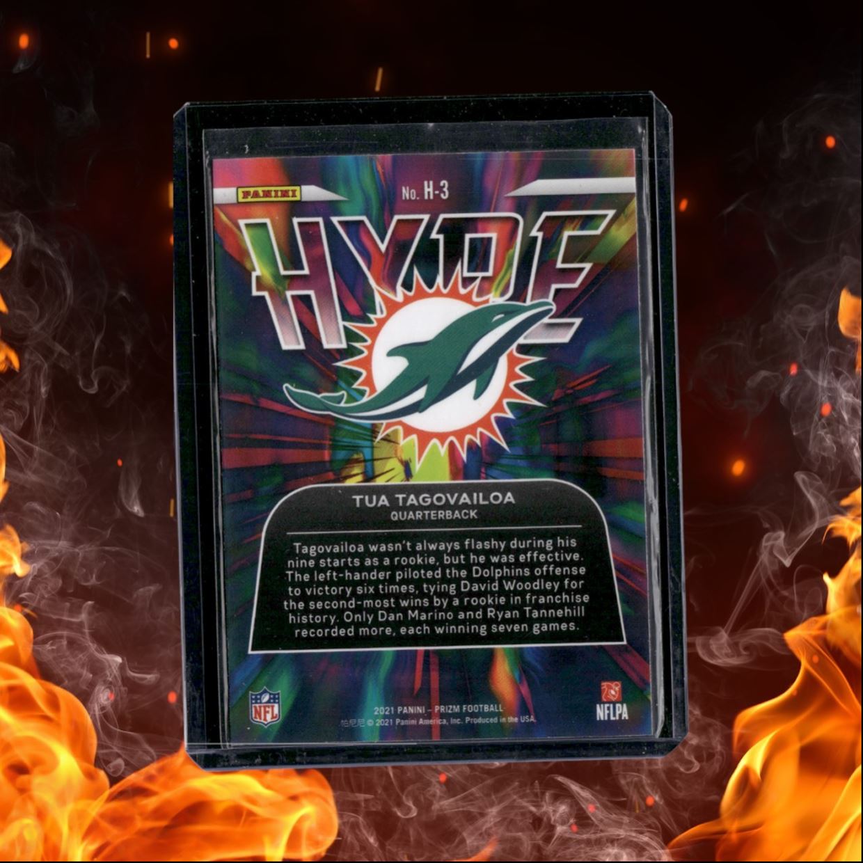 2021 Panini Prizm Tua Tagovailoa Hype #H-3