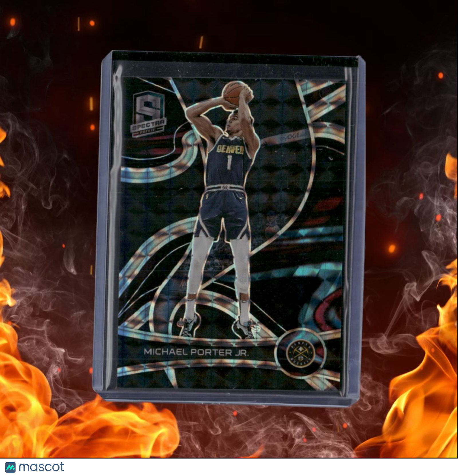 2021-22 Panini Spectra Michael Porter Jr. Interstellar Prizm 14/49 #23