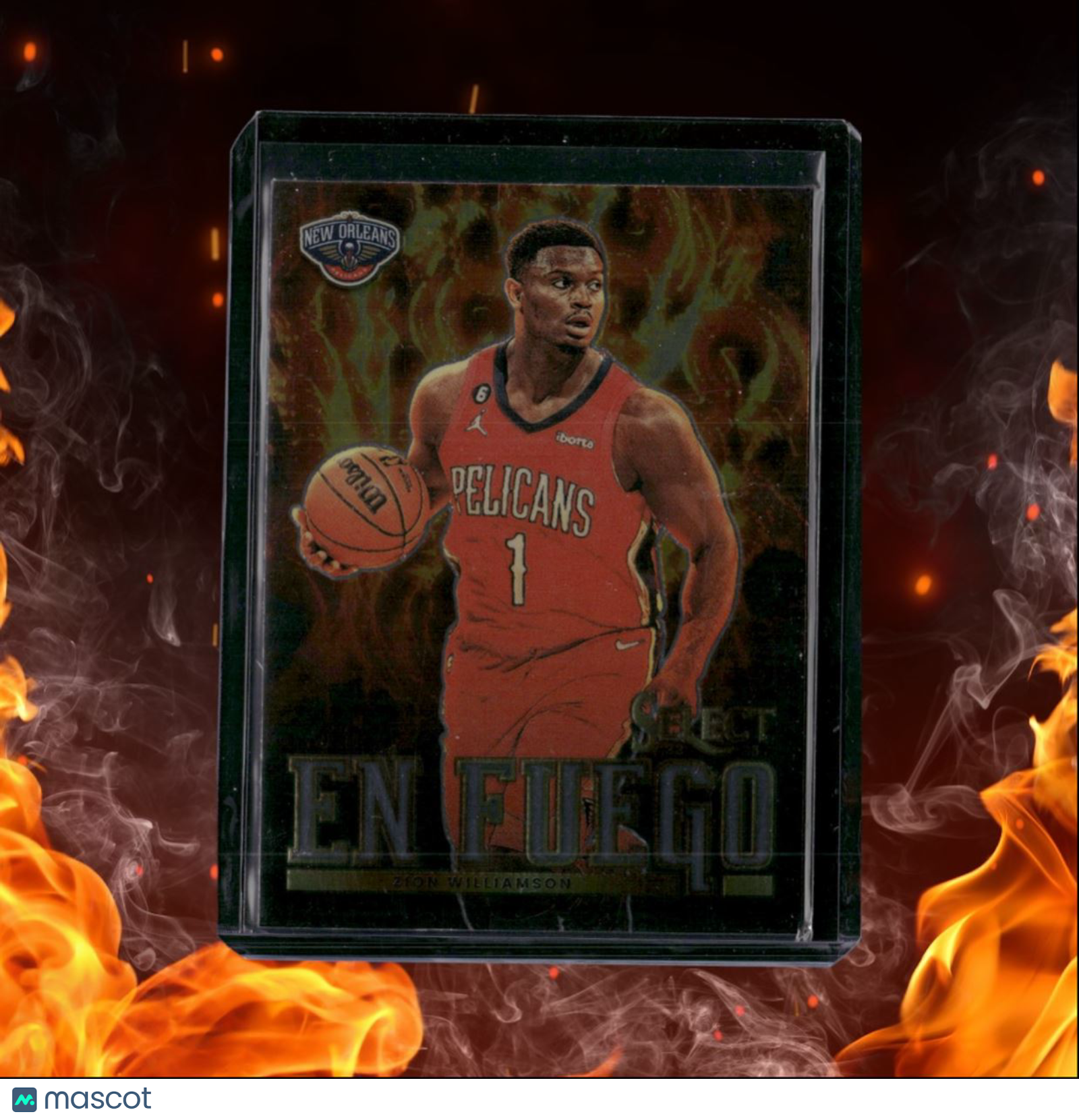 2022-23 Panini Select Zion Williamson En Fuego #4
