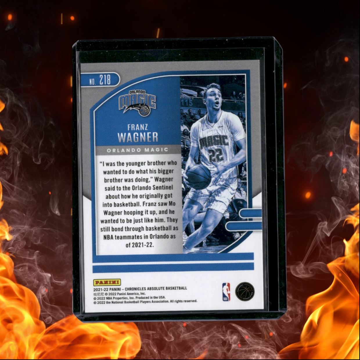 2021-22 Panini Chronicles Franz Wagner Absolute Rookie #218