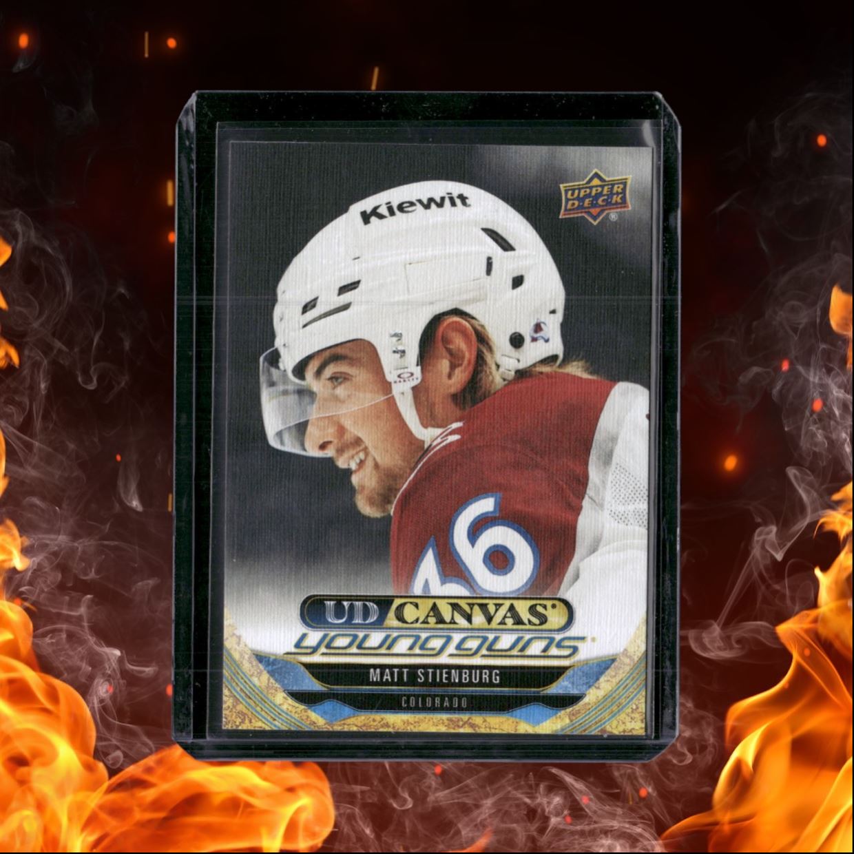 2024-25 Upper Deck Matt Stienburg Canvas Young Guns Rookie #C237