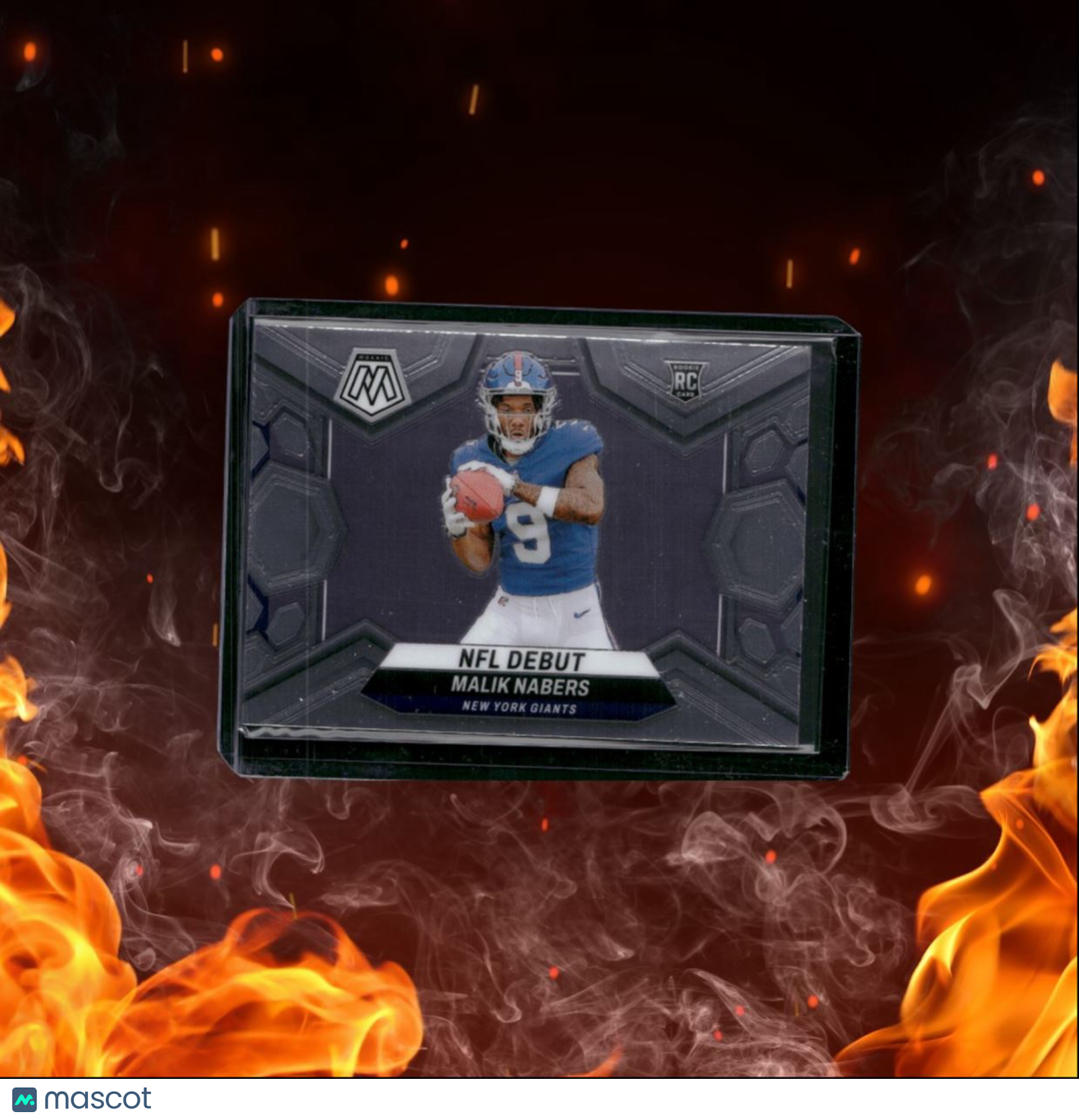2024 Panini Mosaic Malik Nabers NFL Debut Rookie #284
