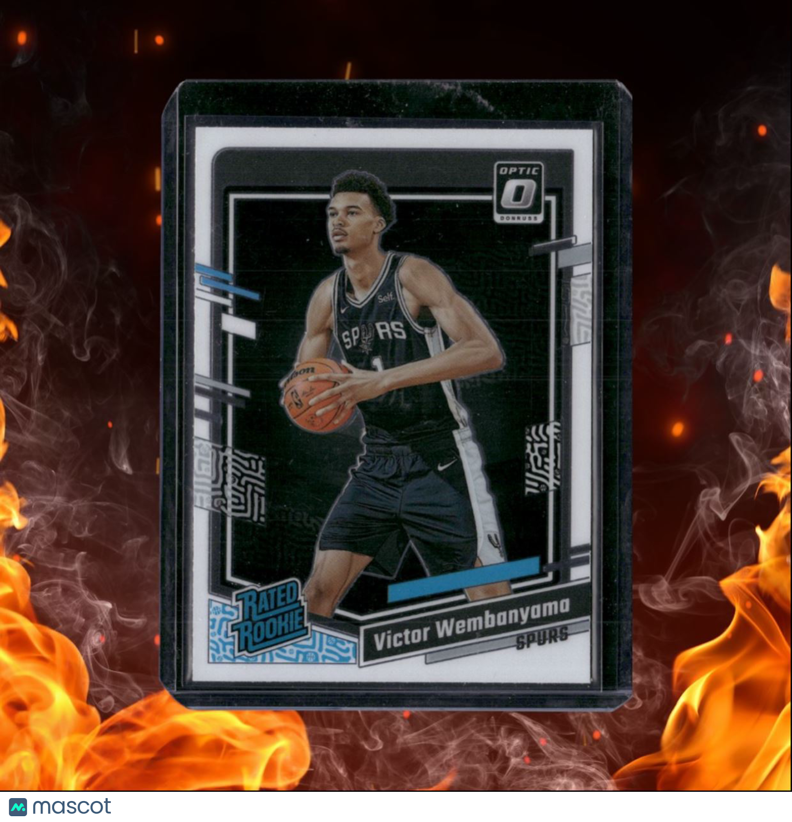 2023-24 Donruss Optic Victor Wembanyama Rookie #225