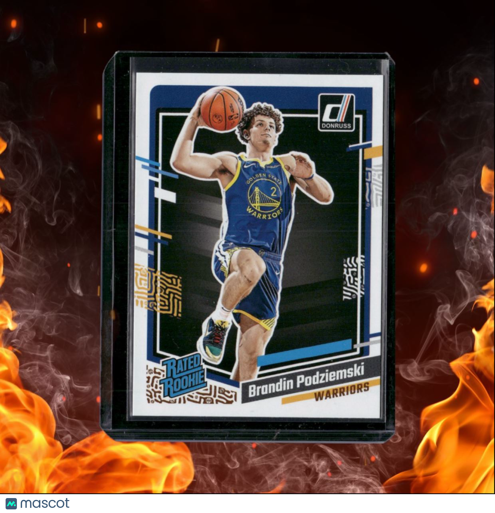 2023-24 Panini Donruss Brandin Podziemski Rated Rookie #249