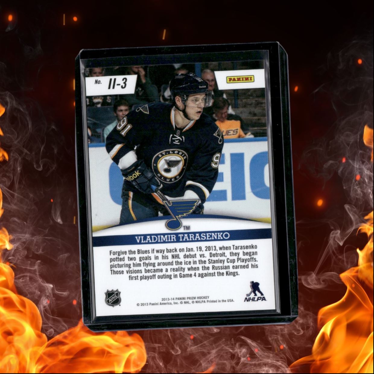 2013-14 Panini Prizm Vladimir Tarasenko Inital Impressions Rookie #11-3